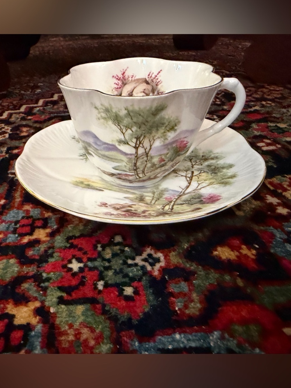 Rare Shelley England Fine Bone China cup and saucer - Picture 2 of 10